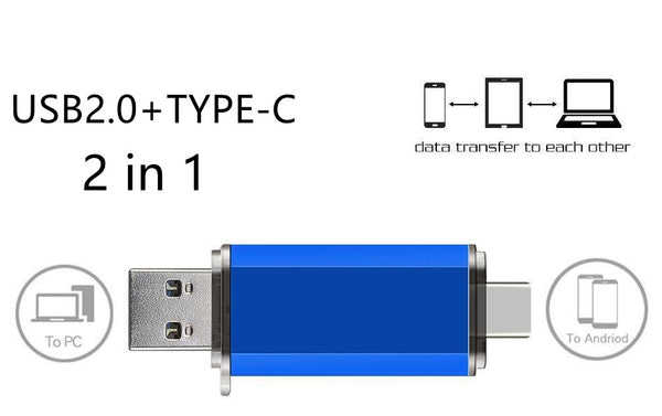 TYPE-C Usb Stick  2 in 1 USB 3.0  USB 2.0