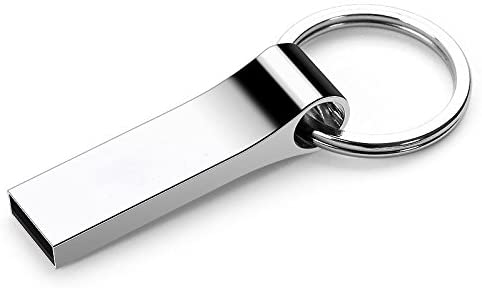 Metal keychain USB flash drive