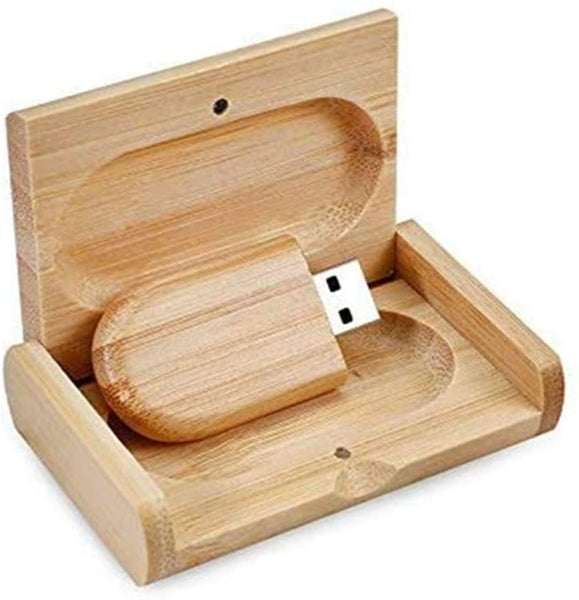 Wooden USB flash drive