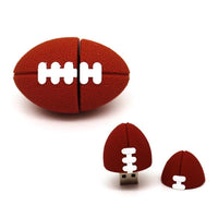 Silicone Football Basketball Rugby USB flash drive