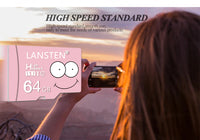 LANSTEN  Pink Big Memory card