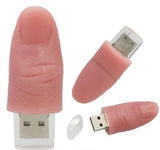 Silicone thumb finger USB flash drive