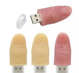 Silicone thumb finger USB flash drive