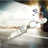 Metal house USB flash drive