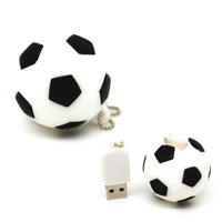 Silicone Football Basketball Rugby USB flash drive