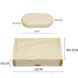 Wooden USB flash drive