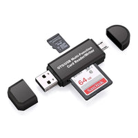 <transcy>مايكرو USB / SD / TF / USB 4 في 1 محول قارئ بطاقات OTG للهاتف أندرويد الكمبيوتر اللوحي شاومي هواوي</transcy>
